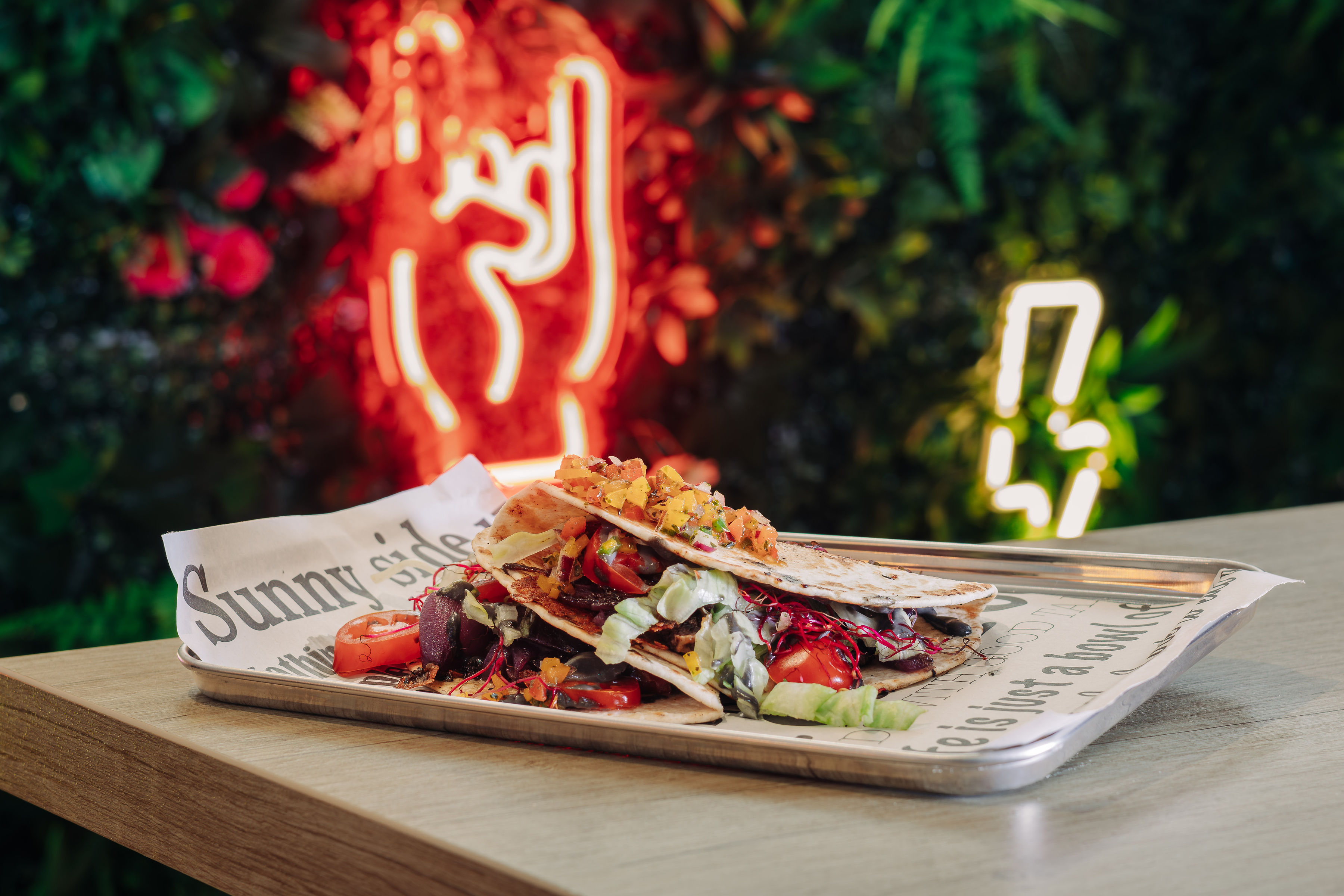 Taco burger, 2690 forint.